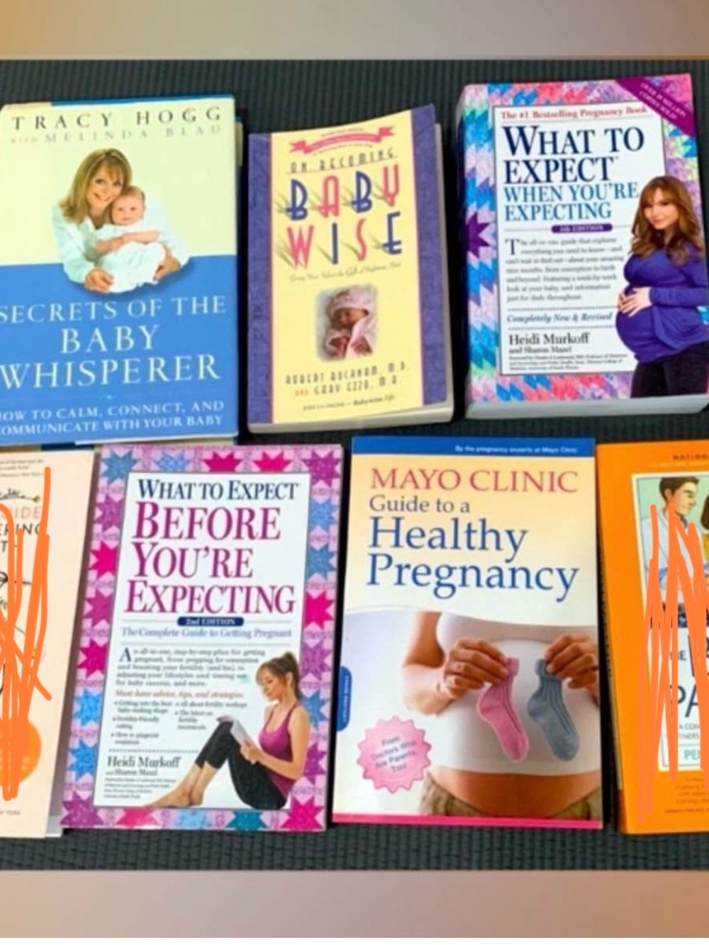 Pregnancy birth parenting books 12$ each book